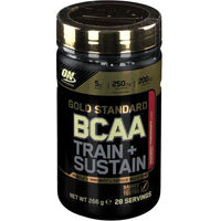 Produktbild von Optimum Nutrition BCAA Train+Sustain Pulver Himbeere-Granatapfel