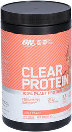 Optimum Nutrition Clear Protein Juicy Peach Vegan Zuckerfrei Erbsenprotein Pulver – Bild 1 von 2