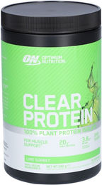 Optimum Nutrition Clear Protein Lime Sorbet Vegan Zuckerfrei Erbsenprotein Pulver – Bild 1 von 2
