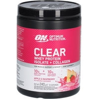 Produktbild von Optimum Nutrition Clear Whey Protein Isolate mit Collagen Apfel-Himbeere Pulver zuckerfrei