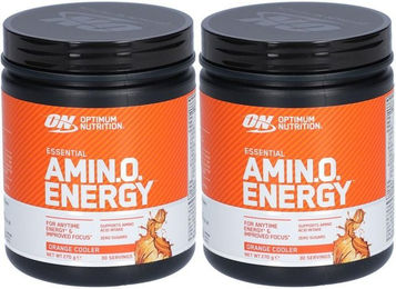 Optimum Nutrition Essential AMIN.O. Energy Pulver Orange zuckerfrei – Bild 1 von 1