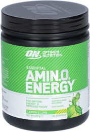 Optimum Nutrition Essential AMIN.O. Pulver Lemon & Lime zuckerfrei – Bild 1 von 2