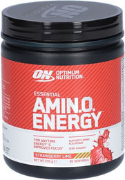 Optimum Nutrition Essential AMIN.O. Pulver Strawberry Lime zuckerfrei – Bild 1 von 2