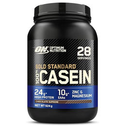 Optimum Nutrition Gold Standard 100% Casein Proteinpulver Schokolade 924g zuckerarm ohne Aspartam – Bild 1 von 5
