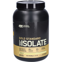 Produktbild von Optimum Nutrition Gold Standard 100% Isolate Whey Protein Pulver Vanille glutenfrei 930 g
