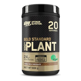 Optimum Nutrition Gold Standard 100% Pflanzliches Proteinpulver Schokolade, vegan, glutenfrei, ohne Zusatzstoffe, 684g – Bild 1 von 5