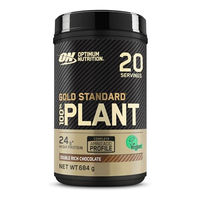 Produktbild von Optimum Nutrition Gold Standard 100% Pflanzliches Proteinpulver Schokolade, vegan, glutenfrei, ohne Zusatzstoffe, 684g