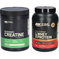 Produktbild von Optimum Nutrition Gold Standard 100% Whey Protein Pulver Mischung mit Creatin Double Rich Chocolate 1000 g