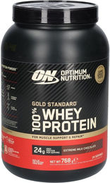 Optimum Nutrition Gold Standard 100% Whey Protein Pulver Schokolade 768 g – Bild 1 von 2