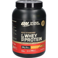 Produktbild von Optimum Nutrition Gold Standard 100% Whey Protein Pulver Schokolade Erdnuss 768 g
