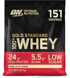 Optimum Nutrition Gold Standard 100% Whey Protein Pulver vegetarisch 4540 g – Bild 1 von 1