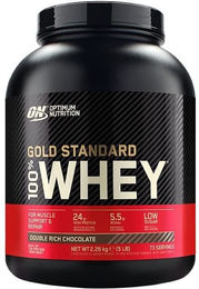 Optimum Nutrition Gold Standard 100% Whey Protein Pulver vegetarisch – Bild 1 von 2