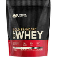 Produktbild von Optimum Nutrition Gold Standard 100% Whey Pulver Cookies & Cream 480 g zuckerarm