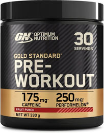 Optimum Nutrition Gold Standard Pre-Workout Pulver Fruchtpunsch 330 g vegan und glutenfrei – Bild 1 von 5