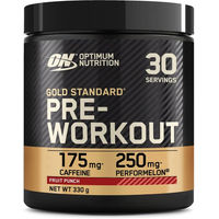 Produktbild von Optimum Nutrition Gold Standard Pre-Workout Pulver Fruchtpunsch 330 g vegan und glutenfrei