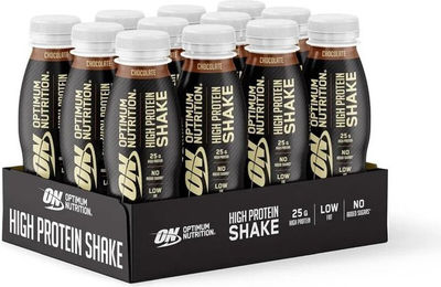 Optimum Nutrition High Protein Shake Schokolade zuckerfrei ohne Zusatzstoffe 12 x 330 ml – Bild 1 von 1