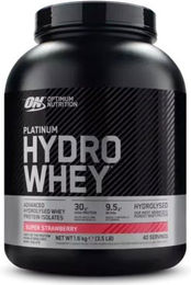 Optimum Nutrition Platinum Hydrowhey Whey Protein Hydrolysat Pulver laktosefrei – Bild 1 von 2