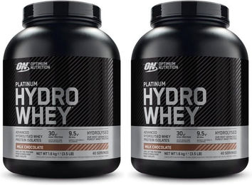 Optimum Nutrition Platinum Hydrowhey Whey Protein Hydrolysat Pulver Schokolade – Bild 1 von 2