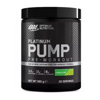 Produktbild von Optimum Nutrition Platinum Pump Blue Razz zuckerfreies Pulver 380g