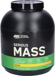 Optimum Nutrition Serious Mass Weight Gainer Pulver Banane 2730 g – Bild 1 von 2
