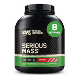 Optimum Nutrition Serious Mass Weight Gainer Pulver Erdbeere 2730 g – Bild 1 von 5