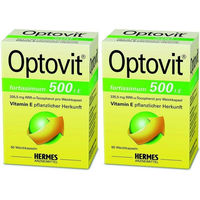 Produktbild von Optovit fortissimum 500 Hermes Vitamin E Kapseln pflanzlicher Ursprung 120 Stück