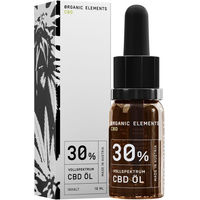 Produktbild von ORGANIC ELEMENTS Vollspektrum CBD-Öl 30% vegan