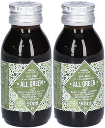 ORGANIC HUMAN Ingwer Shot All Green Superfood-Mischung Bio Vegan Ampullen – Bild 1 von 1