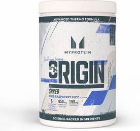 Origin Shred Pre-Workout Pulver Blue Raspberry Fizz vegan 660 g – Bild 1 von 1