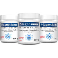 Produktbild von Original Pharno Magnesium-Citrat Pulver 450 g vegan zuckerfrei glutenfrei ohne Zusatzstoffe für Sportler