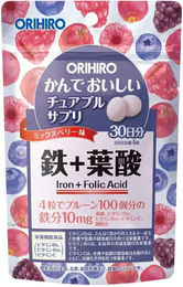 ORIHIRO Kautabletten mit Eisen und Folsäure 60 g – Bild 1 von 1