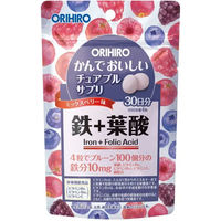 Produktbild von ORIHIRO Kautabletten mit Eisen und Folsäure 60 g