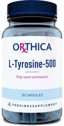 Orthica L-Tyrosin Kapseln hefefrei und ohne Zusatzstoffe 30 Stück – Bild 1 von 2