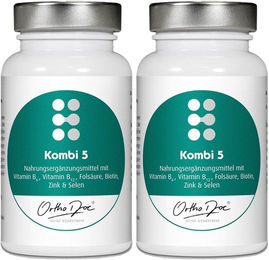OrthoDoc Kombi 5 Zink Biotin Selen Kapseln glutenfrei und laktosefrei 180 Kapseln – Bild 1 von 1