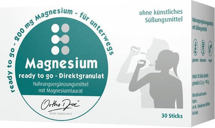 Orthodoc Magnesium Direktgranulat Pulver 30 Stück – Bild 1 von 1