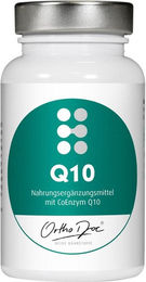 Orthodoc Q10 Kapseln mit Ubiquinon, 60 Stück, laktosefrei und glutenfrei – Bild 1 von 2