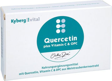OrthoDoc Quercetin plus Vitamin C und OPC Kapseln für Erwachsene 60 Stück – Bild 1 von 1