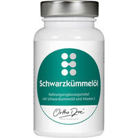 Produktbild von ORTHODOC Schwarzkümmelöl Kapseln 60 Stück laktosefrei und glutenfrei