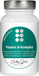 OrthoDoc Vitamin B-Komplex aktiviert Kapseln laktosefrei und glutenfrei 60 Stück – Bild 1 von 2