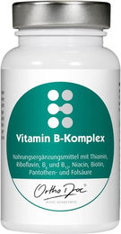 Orthodoc Vitamin B-Komplex Kapseln 60 Stück laktosefrei und glutenfrei – Bild 1 von 2