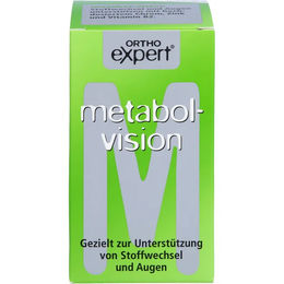 Orthoexpert metabol-vision Kapseln mit Lutein, Zeaxanthin, B-Vitaminen, Coenzym Q10 und Zink, glutenfrei und laktosefrei, 60 Kapseln – Bild 1 von 2
