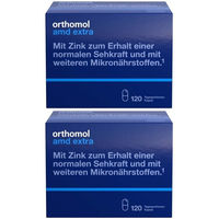 Produktbild von Orthomol AMD extra Kapseln mit Zink, Lutein und Zeaxanthin 240 Stück