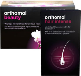 Orthomol Beauty Kollagen-Kombi Set mit Trinkampullen und Kapseln für Frauen – Bild 1 von 1