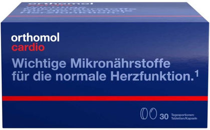 Orthomol Cardio Kapseln 30 Stück – Bild 1 von 1