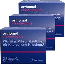 Orthomol Chondroplus Kapseln mit Glucosamin, Chondroitinsulfat und Hyaluronsäure 90 Stück – Bild 1 von 3