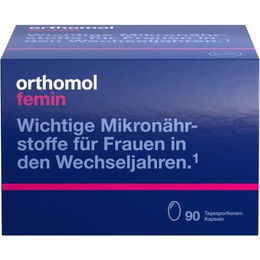 Orthomol Femin Kapseln mit Zink, Biotin und Selen für Frauen 180 Stück – Bild 1 von 1