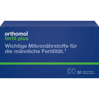 Produktbild von Orthomol Fertil Plus Kapseln für Männer und Schwangere sowie Stillende 30 Stück