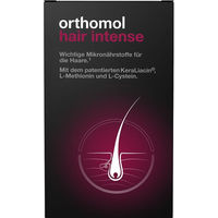 Produktbild von Orthomol Hair Intense Kapseln mit Biotin, Zink und Selen 60 Stück