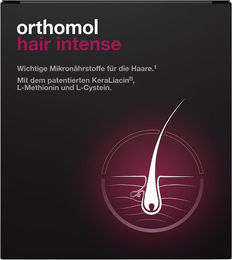 Orthomol Hair Intense Kapseln mit Zink, Biotin und Selen, 180 Kapseln – Bild 1 von 1