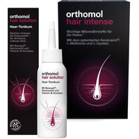 Produktbild von Orthomol Hair Intense Kapseln und Orthomol Hair Solution Set